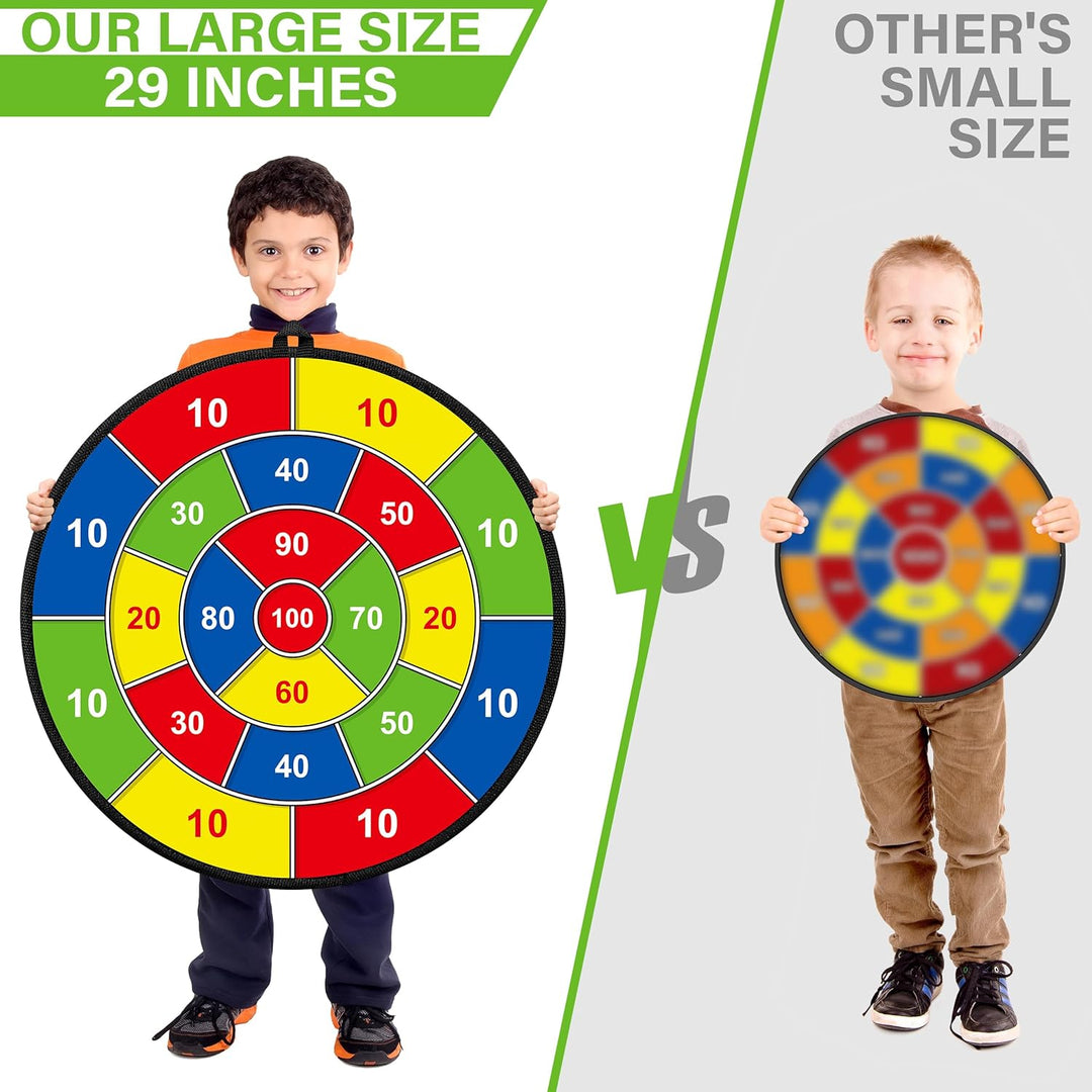 Large Double-Sided Dartboard for Kids – Play, Learn and Relax Kalsten