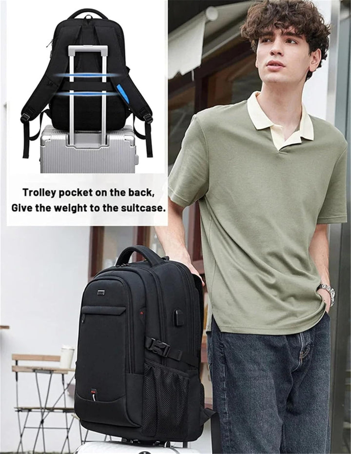Water-Resistant Laptop & Travel Backpack with Organised Compartments | Kalsten