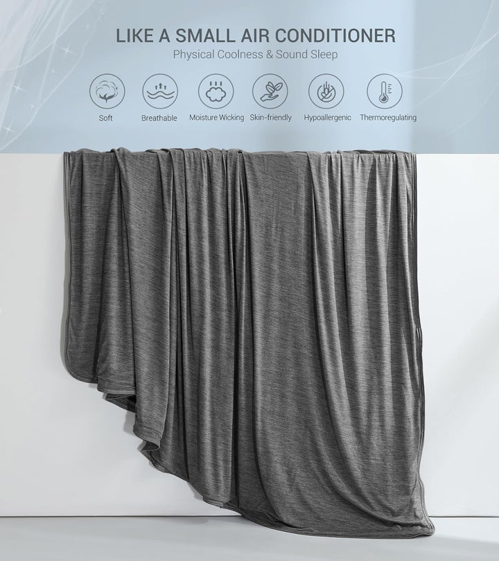 Black Cooling Blanket –  3.0, Q-Max>0.5, Multi-Size Options | Kalsten