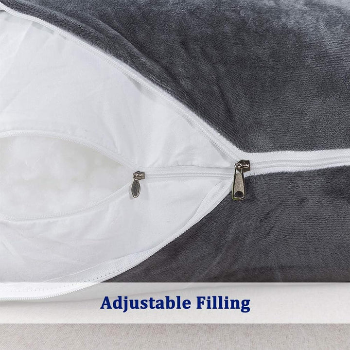 Kalsten | J-Shaped Maternity Support Pillow for Side Sleeping and Breastfeeding