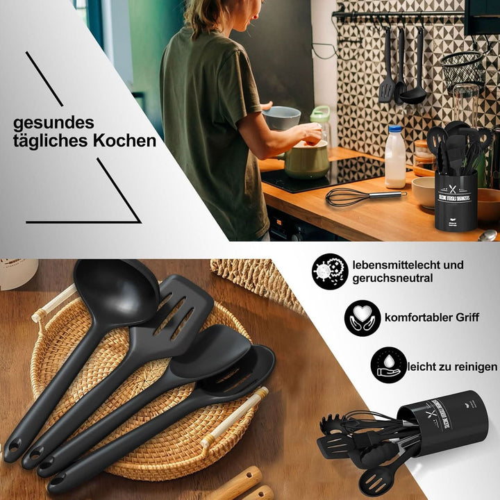 Kalsten | KitchenPro - Silicone Kitchen Utensil Set