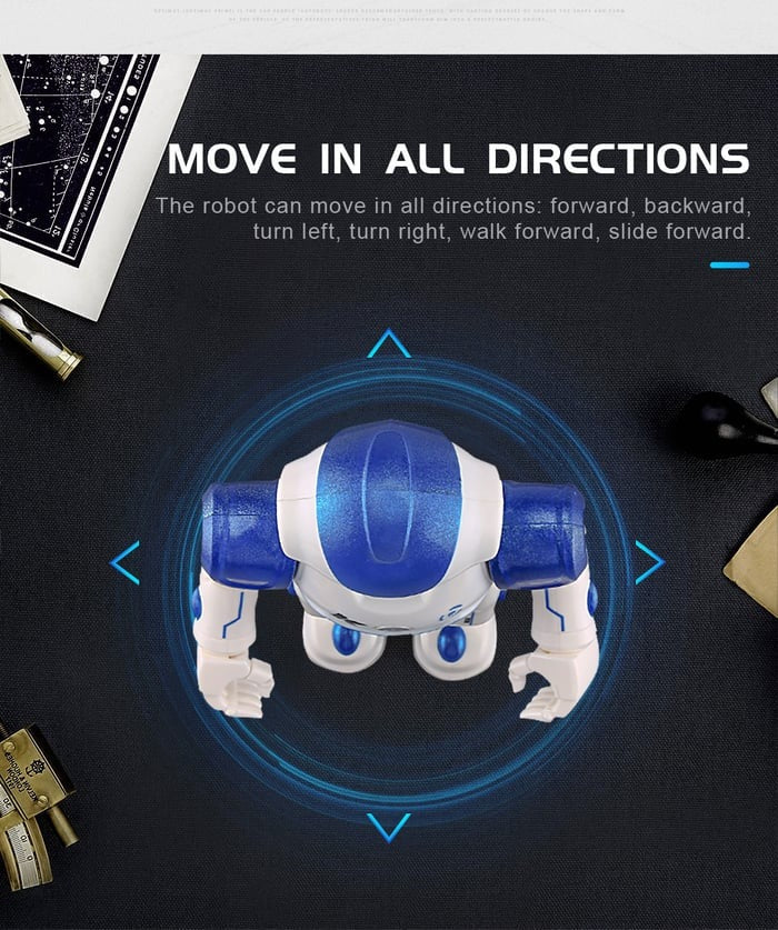 Kalsten | Kids Learning Robot | Intelligent Toy with Gesture Control | Music, Dance & Programming | Gift for Christmas & Birthday