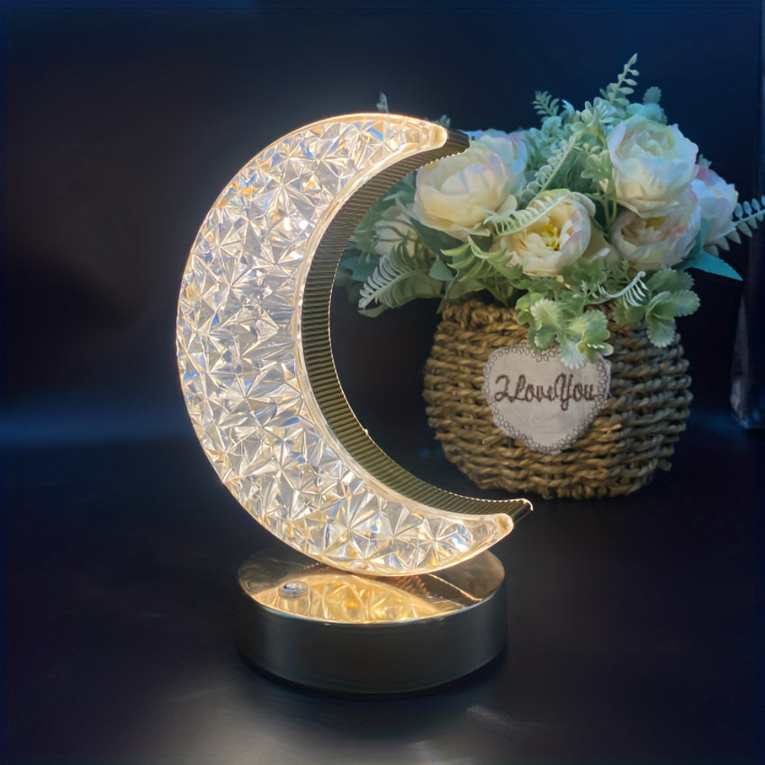 CrystalGlow Lamp - Dimmer Table Lamp with Touch Kalsten
