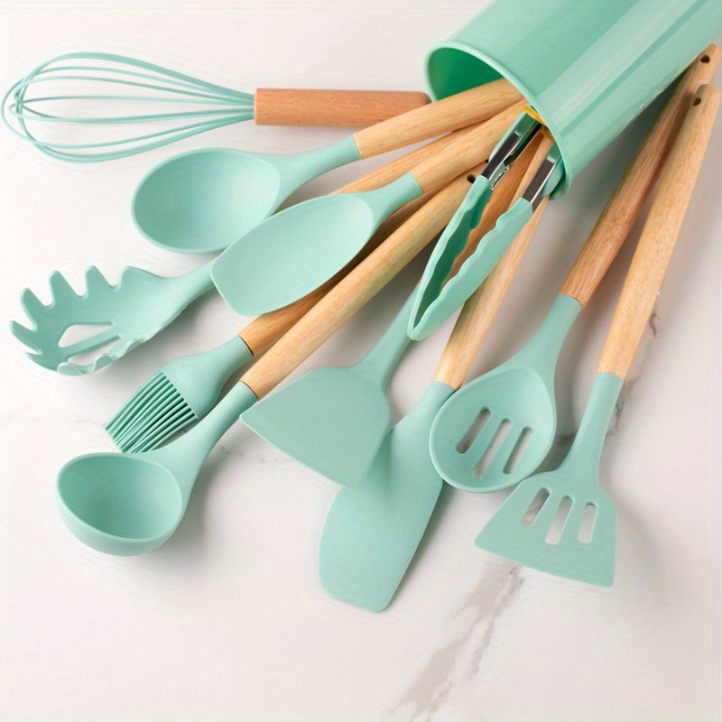 Skanto | SilicoWare – 12-Piece Silicone Kitchen Utensil Set