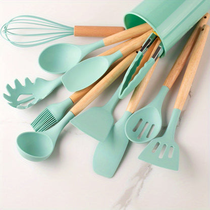 Skanto | SilicoWare – 12-Piece Silicone Kitchen Utensil Set