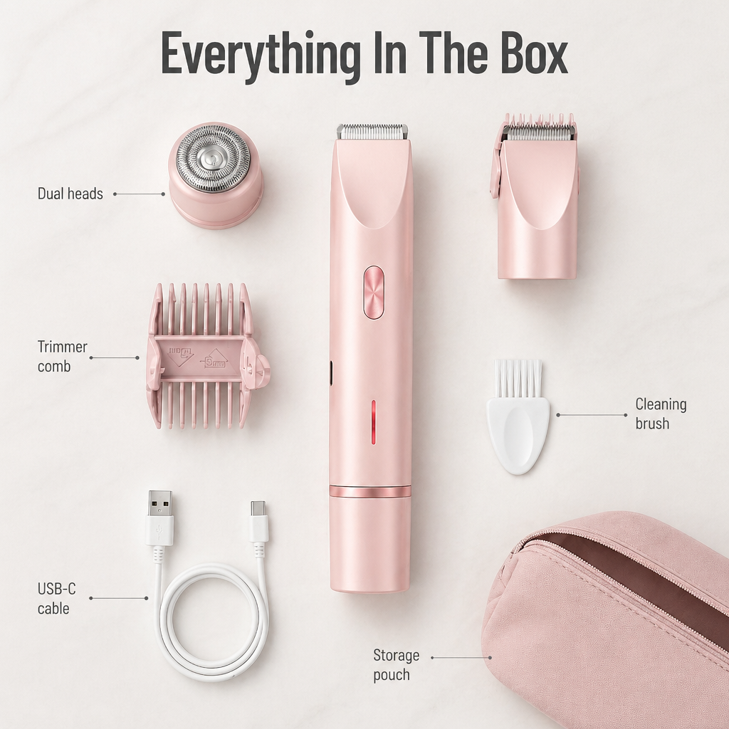 RadianceGlide 2-in-1 Women's Razor Face & Body | Kalsten