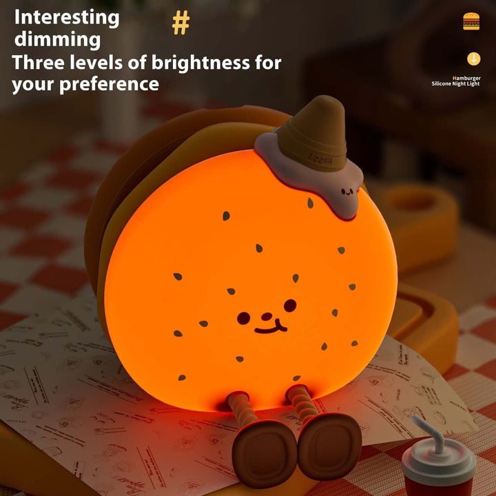 Silicone Ambience Light Bedroom Sleep Soft Light Eye-protection Lamp | Kalsten