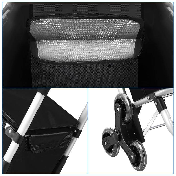 Shopping trolley shopping roller foldable 40L | Kalsten