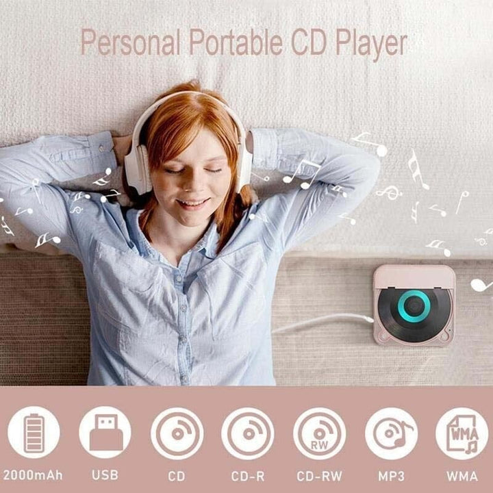 Noxord | Portable Bluetooth-compatible CD Player