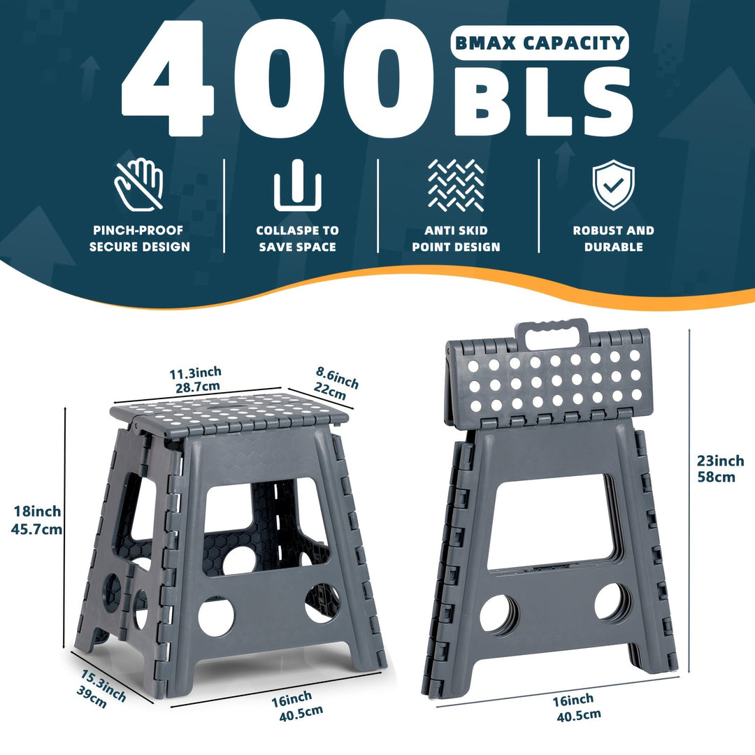 Foldable step stool up to 180 kg | Kalsten