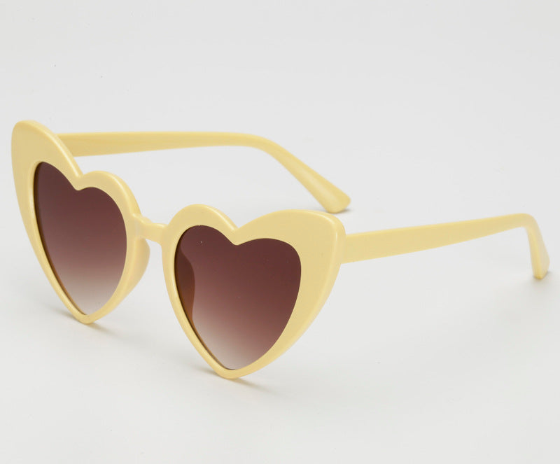 Ladies Heart-Shaped Sunglasses in Trendy Design Kalsten