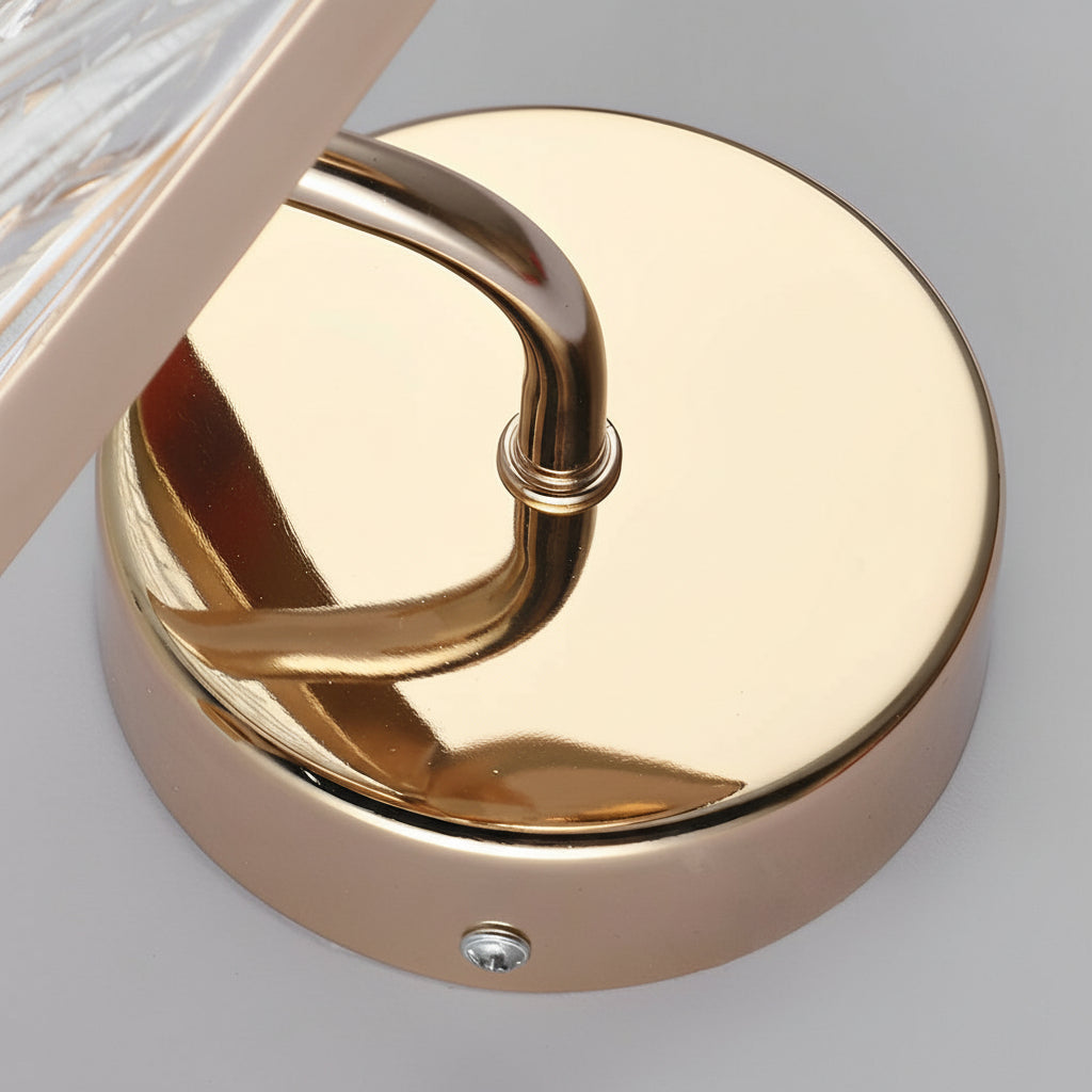 LED Wall Sconce Light – Modern Butterfly Acrylic Gold (25x19cm / 9.8x7.5in) | Kalsten