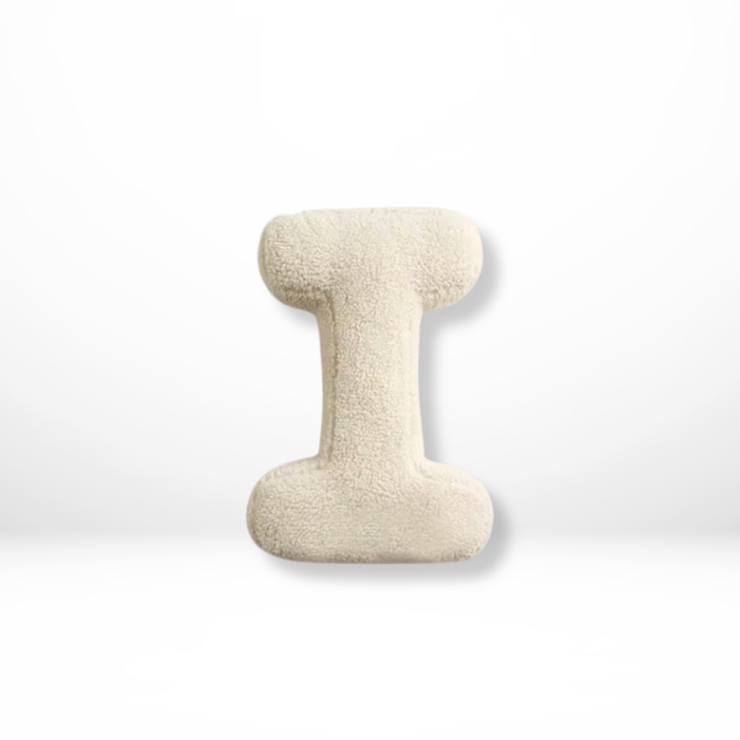 Kalsten | Velvet Alphabet Decorative Cushion With Letters A To Z