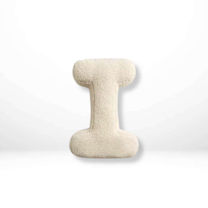 Kalsten | Velvet Alphabet Decorative Cushion With Letters A To Z