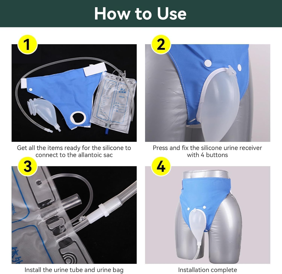 Kalsten | Medical grade portable reusable urine drainage bag