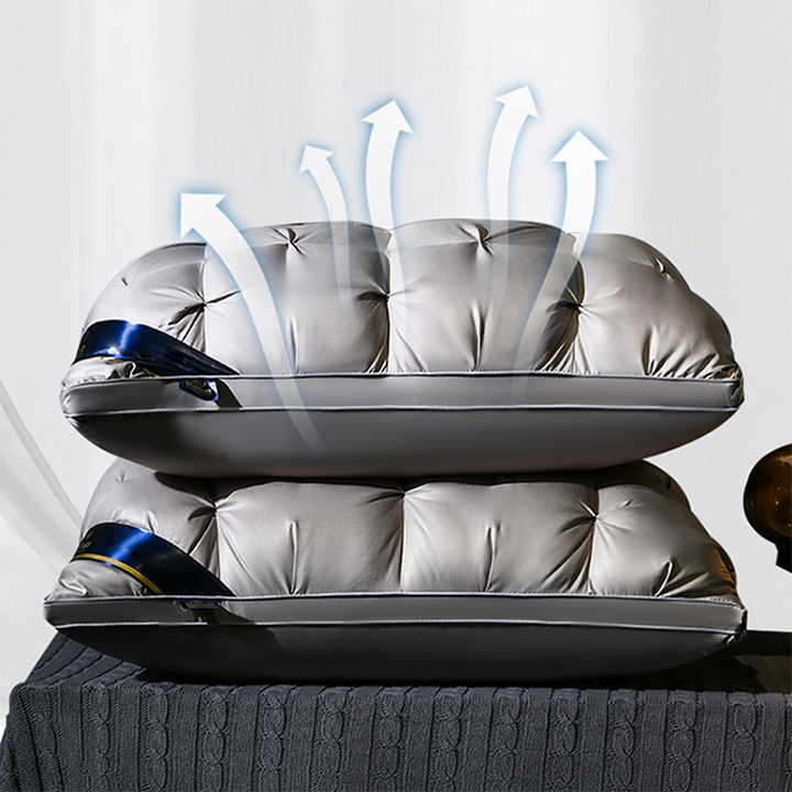 Ergonomic neck pillow with 3D quilting | Kalsten