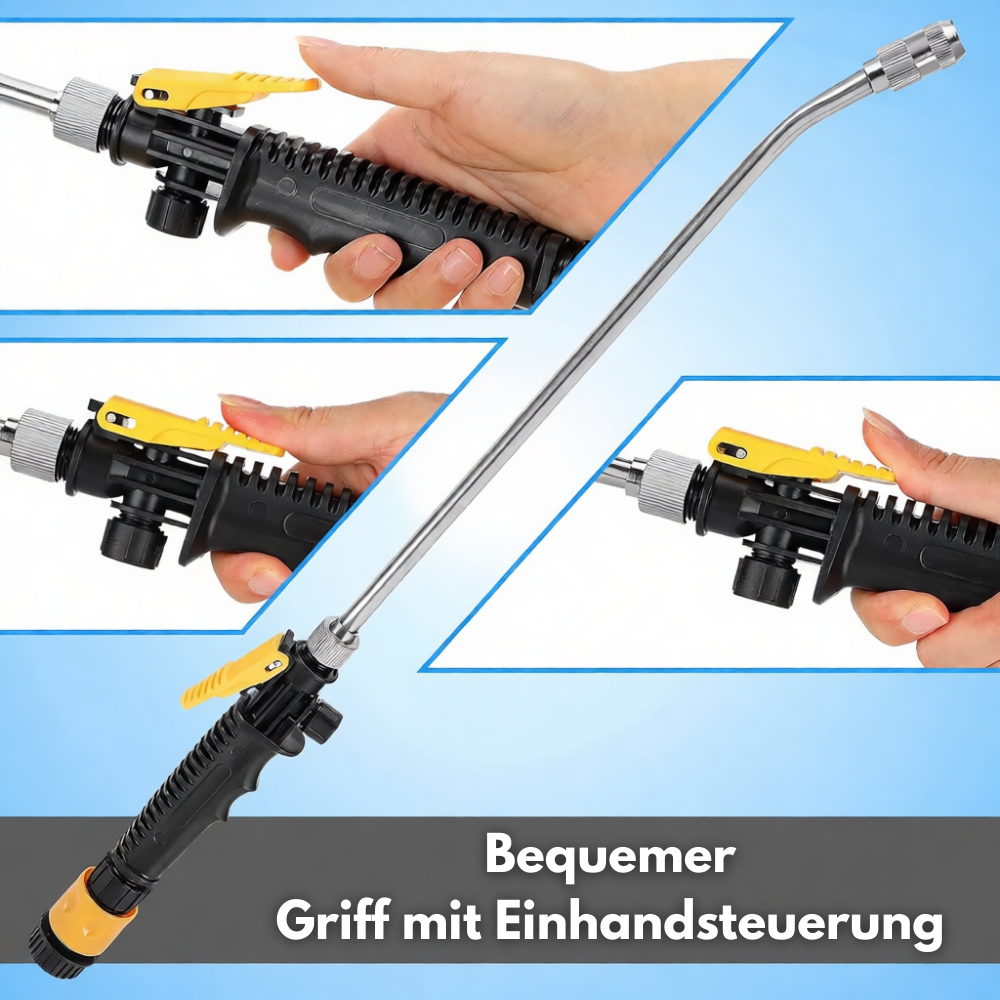 AquaForce 2-in-1 High Pressure Water Gun — Say goodbye to dirt stress and enjoy effortless shine moments! | Kalsten