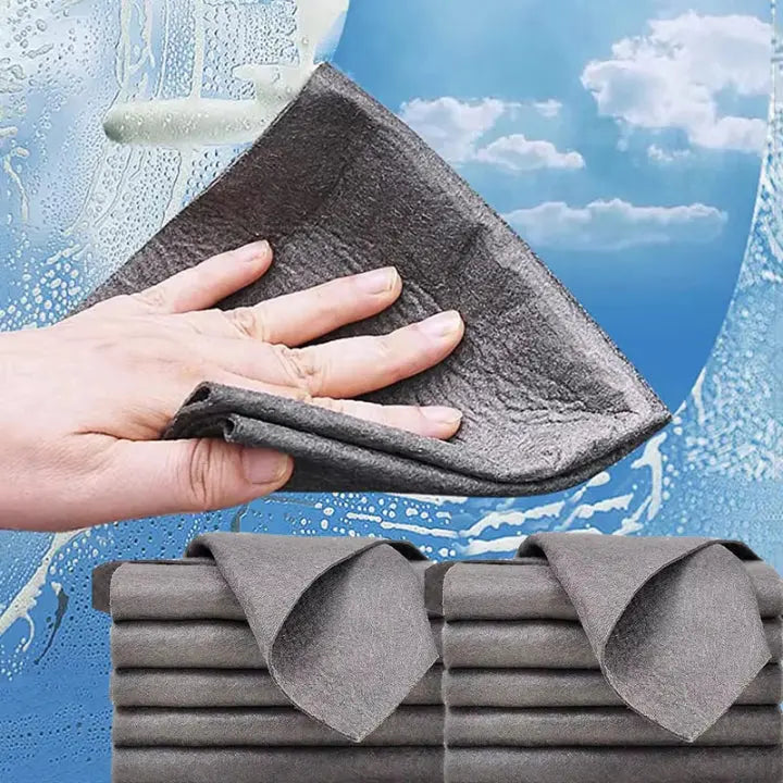 MicroCleanX Premium Microfiber Cloths — Make any surface brilliantly clean and streak-free in no time! | Kalsten