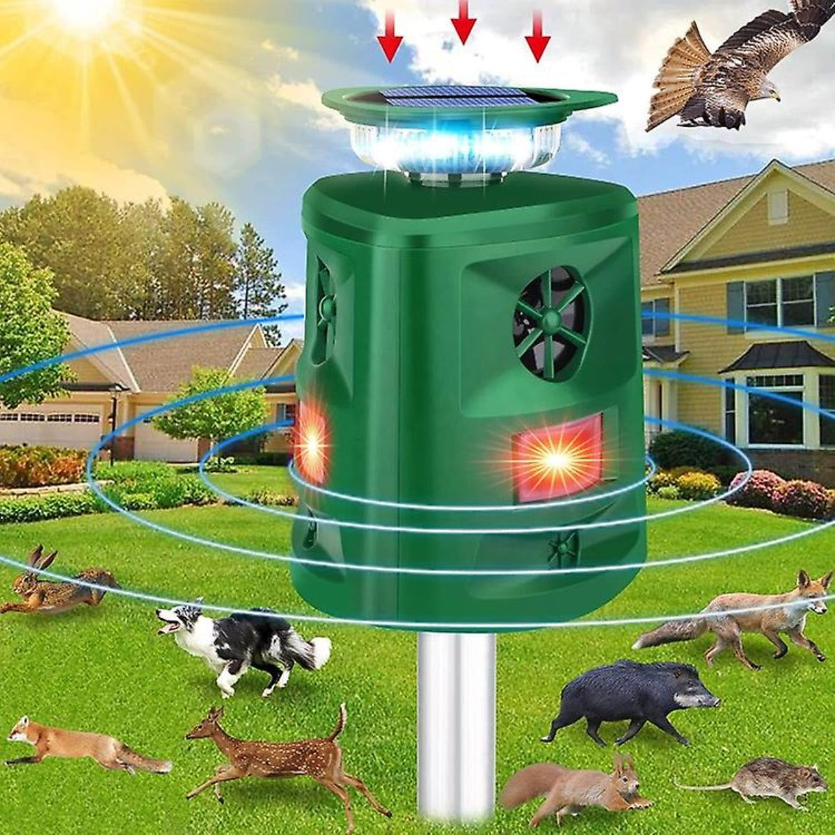 Skanto | Solar Ultrasonic Repeller