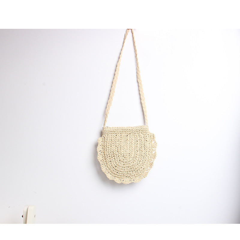 Handcrafted shoulder bag with perforated design Kalsten