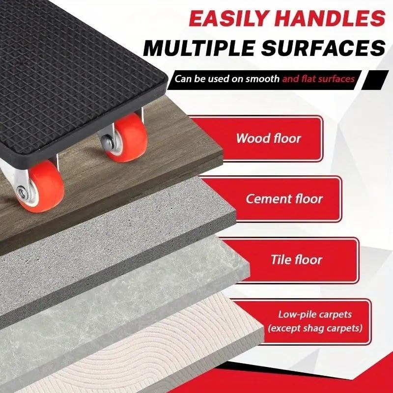 GlideMaster — Effortlessly master heavy loads and protect your back while moving furniture | Kalsten