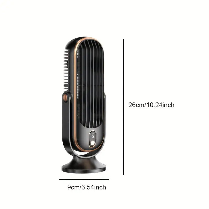 Portable Mini Air Conditioner with USB Charging – 5 Speeds & 720° Rotation | Kalsten