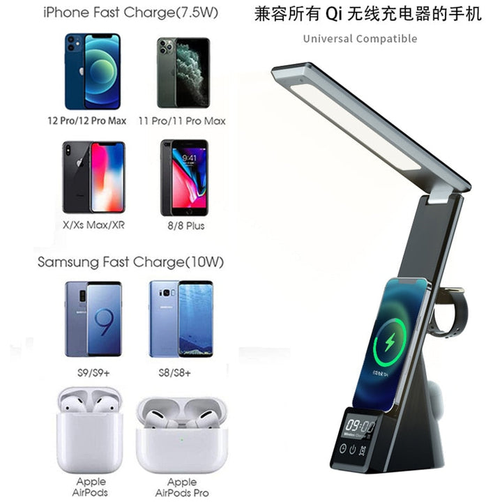 Desk lamp with wireless charger | Kalsten