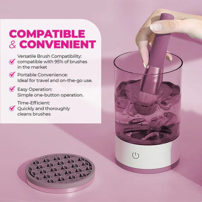 Skanto | Makeup Brush Cleaner | BrushPure Automatic Cleaning & Drying | Compact 16x9cm