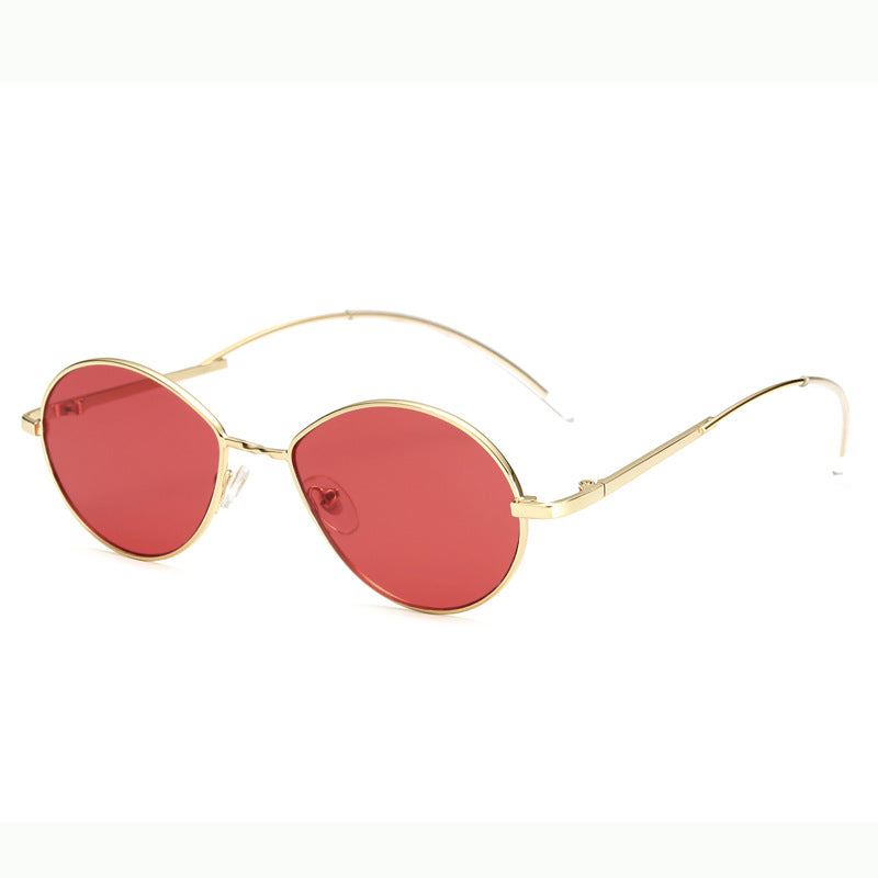 Women's round sunglasses with ultra-light frame Kalsten