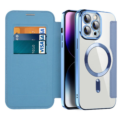 Sandsberg Flip Case with magnetic function for mobile phone