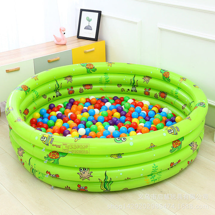 Women Inflatable Kiddie Pool with Maritime Design Kalsten
