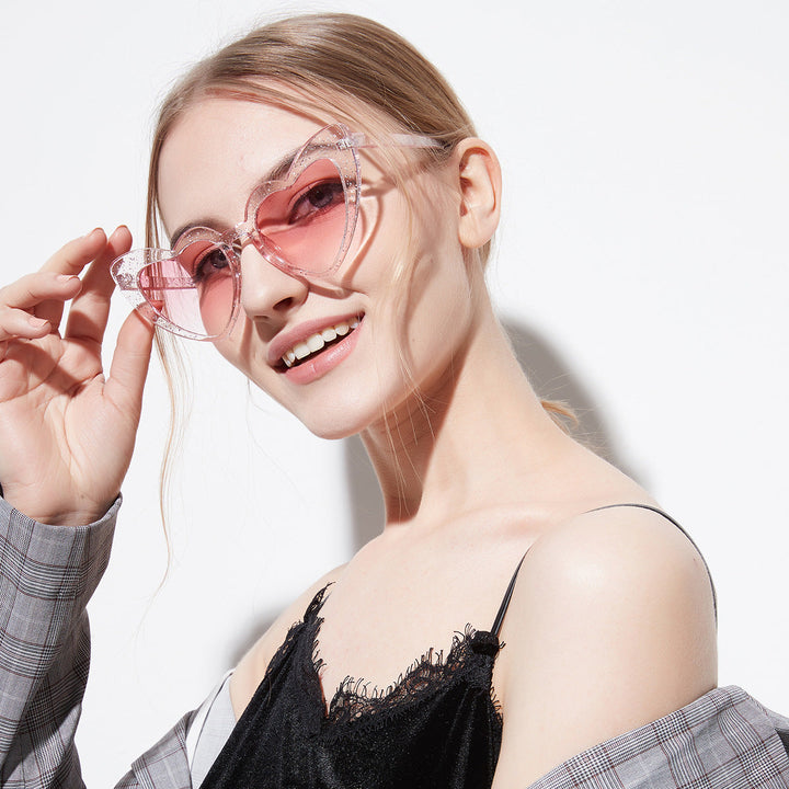 Women Heart-shaped Sunglasses Kalsten