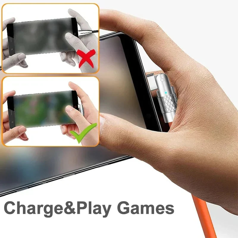 180° rotatable quick charger cable | Kalsten