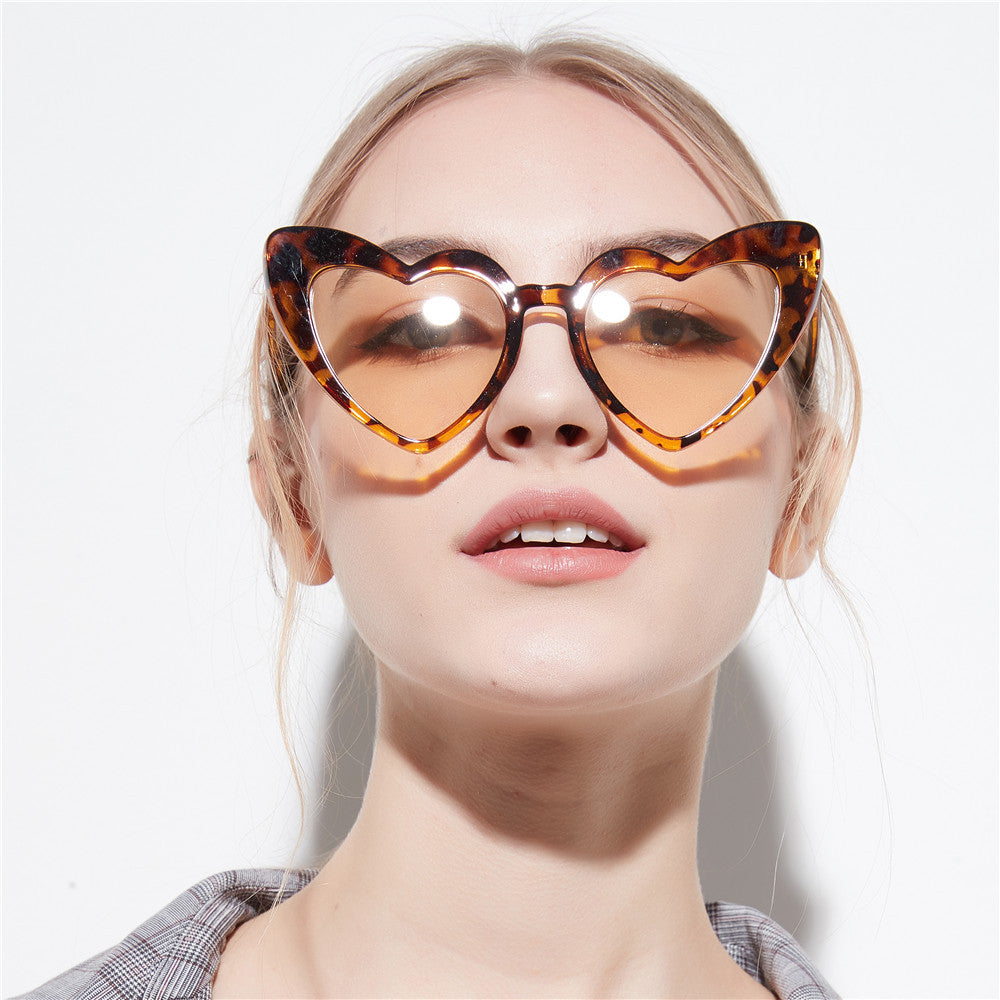 Women Heart-shaped Sunglasses Kalsten