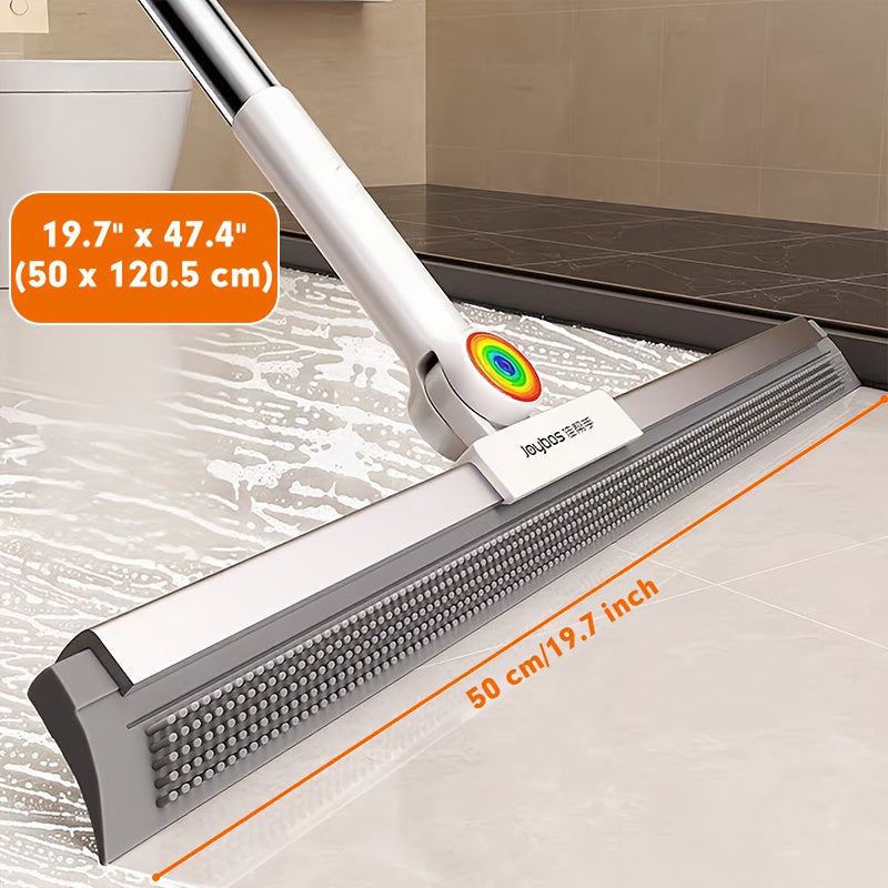 Floor wiper with rubber lip & TPE bristles | Kalsten