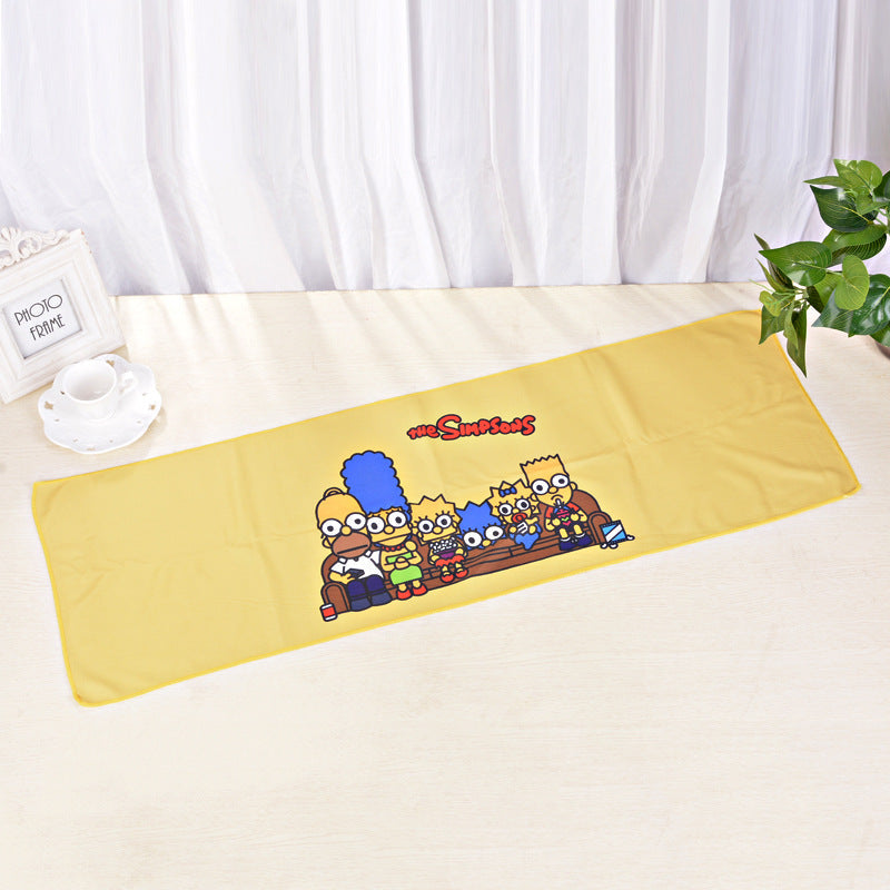 Women's kitchen towel with vibrant Simpsons design Kalsten