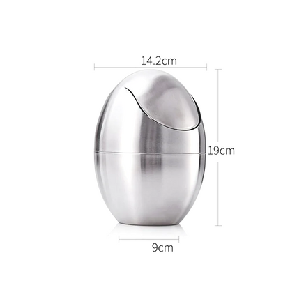 LuxBin Mini Stainless Steel Trash Can Karnz
