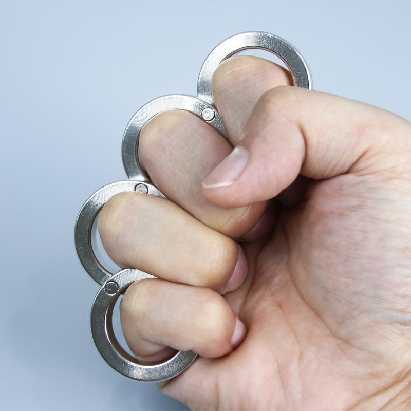 Noxord | Foldable Four-Ring Titanium Steel Fidget Toy