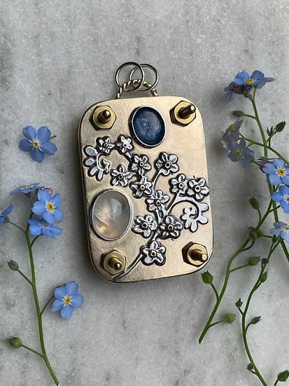 Kalsten | Mini Flower Press | Compact Botanical Keepsake Maker | Portable Craft Tool