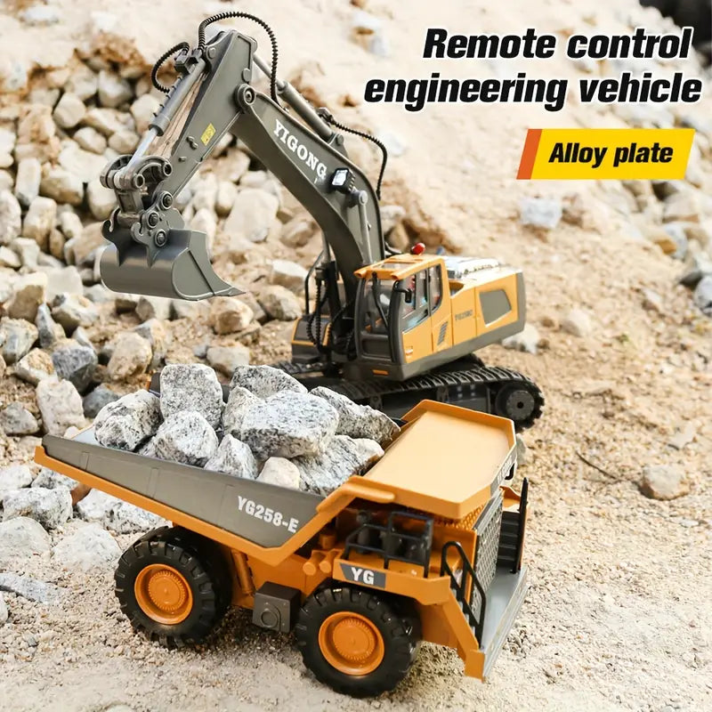 Premium RC Remote-Controlled Excavator - Experience Ultimate Adventures Kalsten