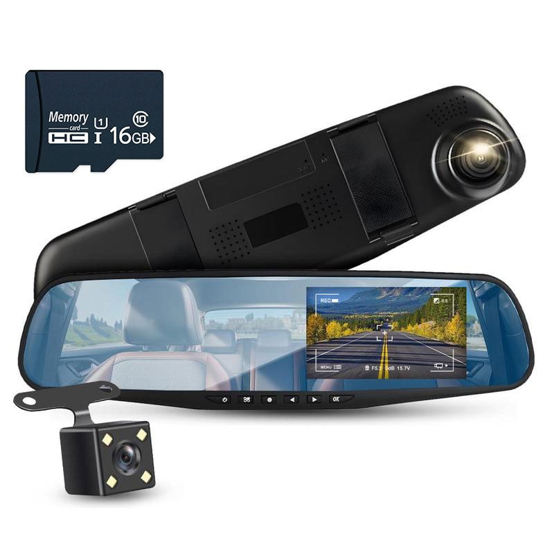 Kalsten | Front and Rear Dual Recording HD Night Vision Dash Cam