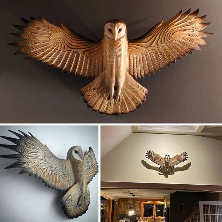Kalsten | Great owl gaze in artistic edition
