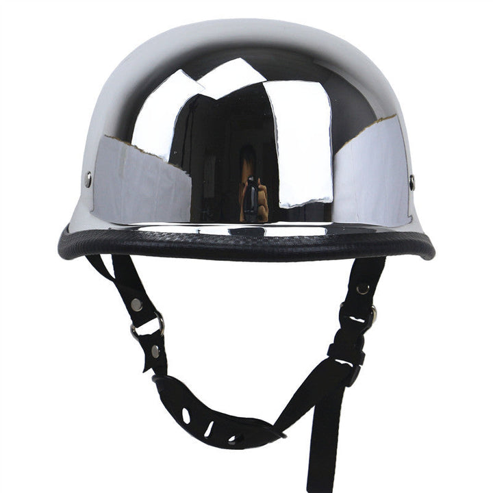 Stylish Chrome Motorcycle Helmet Kalsten