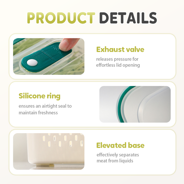 PureSeal Fresh Container — Freshness you can feel and food that lasts longer | Kalsten