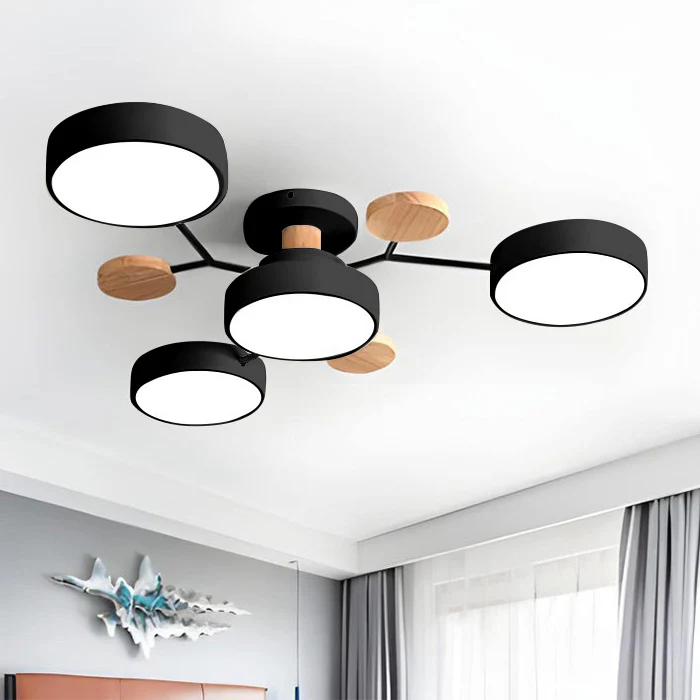 Modern LED Flush Mount Ceiling Lamp Kalsten