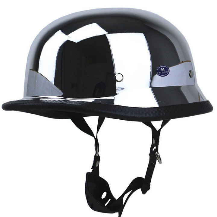 Stylish Chrome Motorcycle Helmet Kalsten