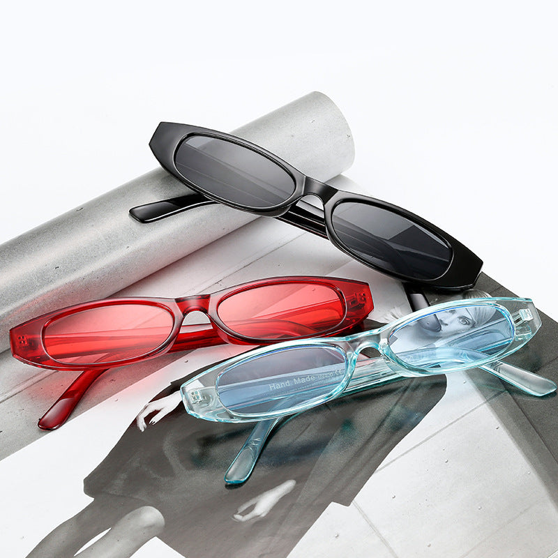 Ladies stylish sunglasses with modern design and narrow frame Kalsten