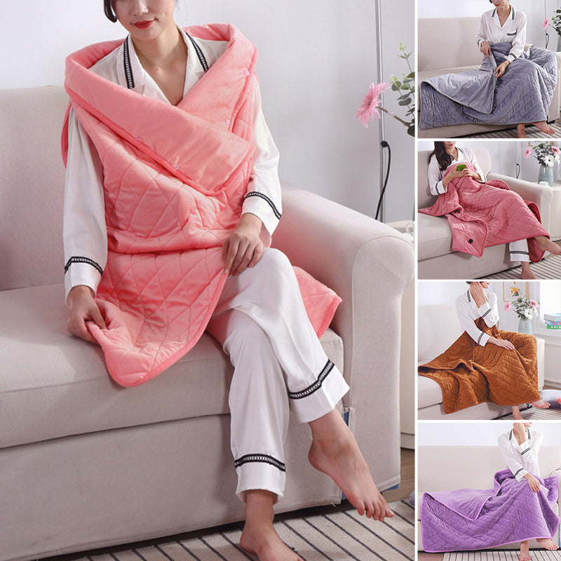 Skanto | CozyCharge – Portable USB Heated Blanket for Instant Warmth Anywhere