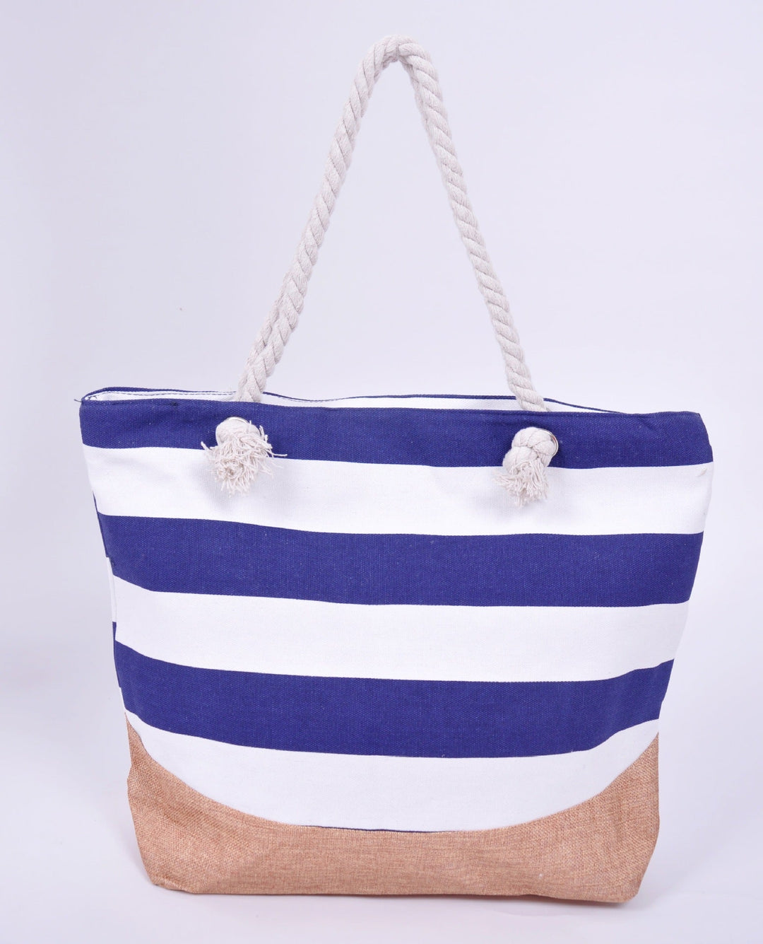 Large Maritime Beach Bag with Sturdy Rope Handles Kalsten