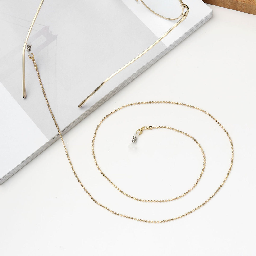 Eyewear Holder Chain with Metal Ball Beads Kalsten